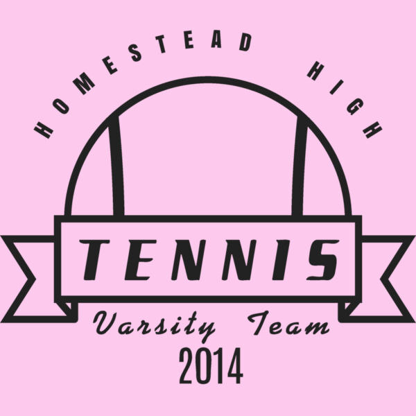 Tennis Template DNT001 BW Thumbnail