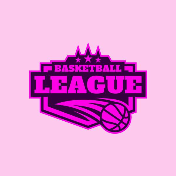 League Basketball logo template 02 Thumbnail