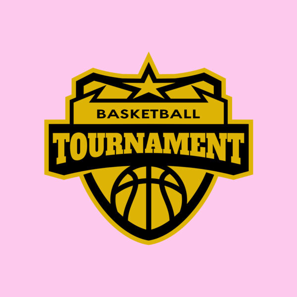 Tournament Basketball logo template 02 Thumbnail
