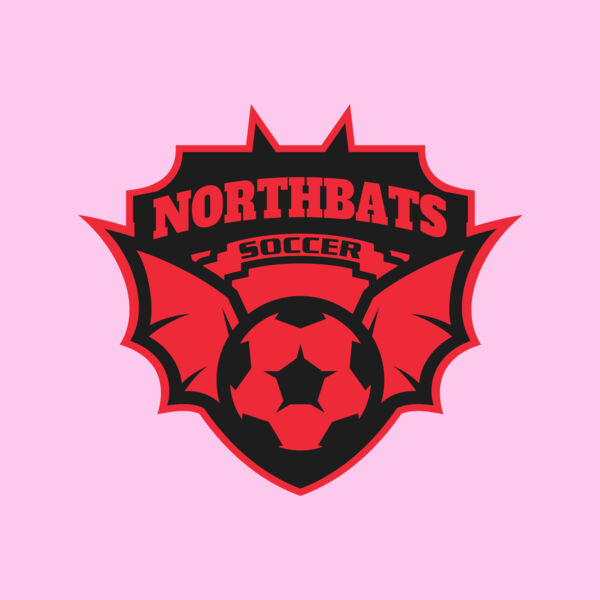 North bats Tournament Soccer logo template Thumbnail