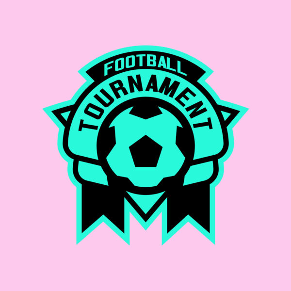 Tournament Football logo template Thumbnail