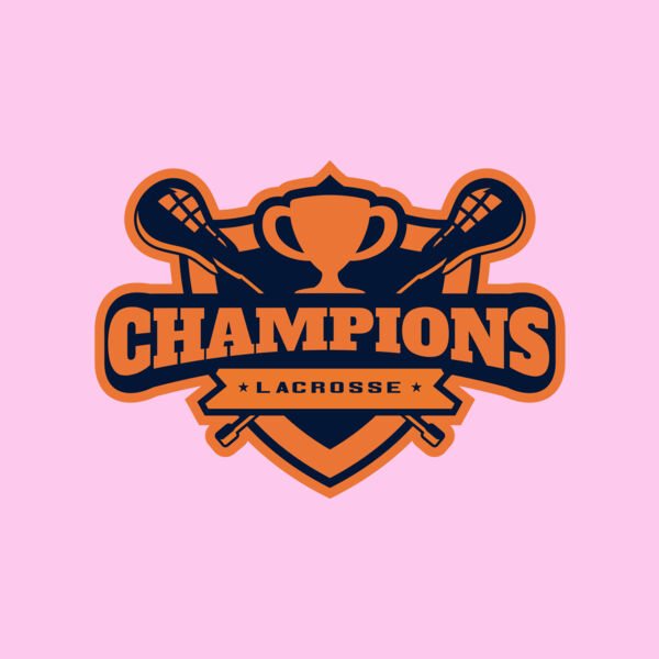 Champions Lacrosse Logo Template Thumbnail