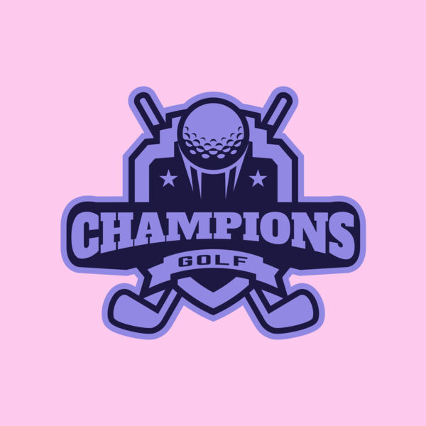 Champions Golf logo template Thumbnail