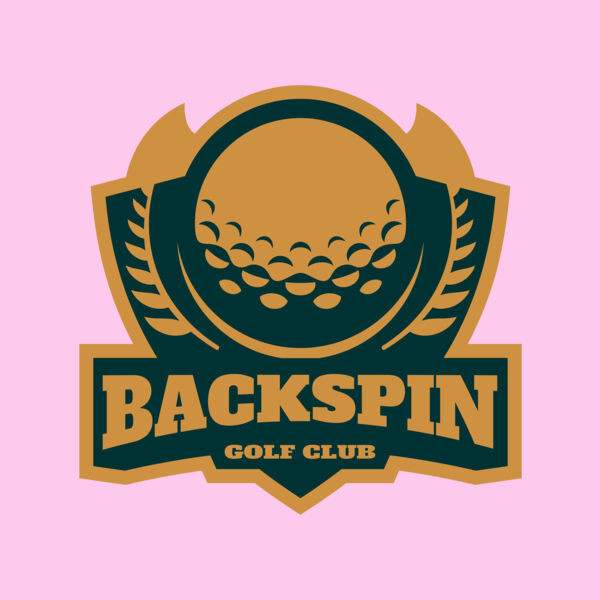 Backspin Golf club logo template Thumbnail