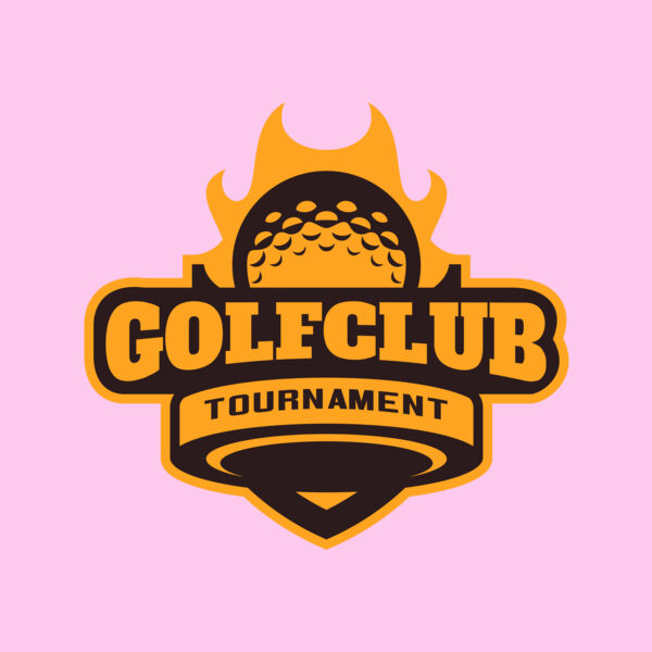 Golf Club Tournament logo template 04 Thumbnail