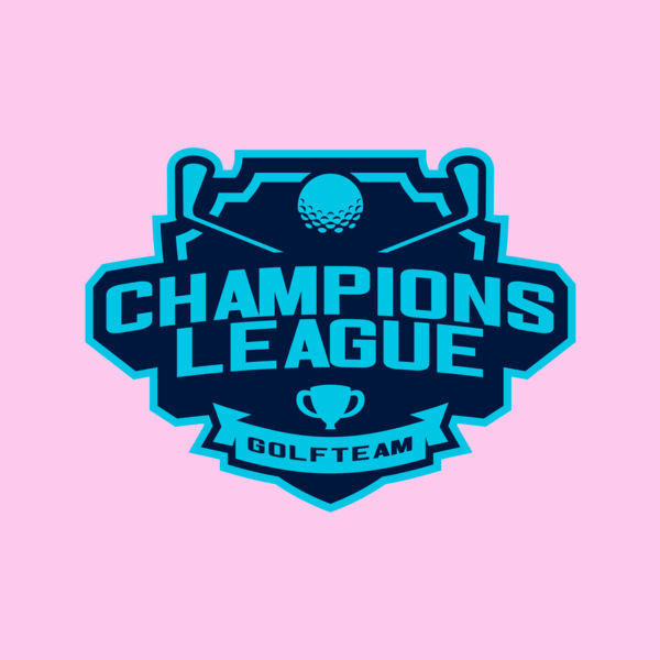Champions League Golf Team logo template Thumbnail