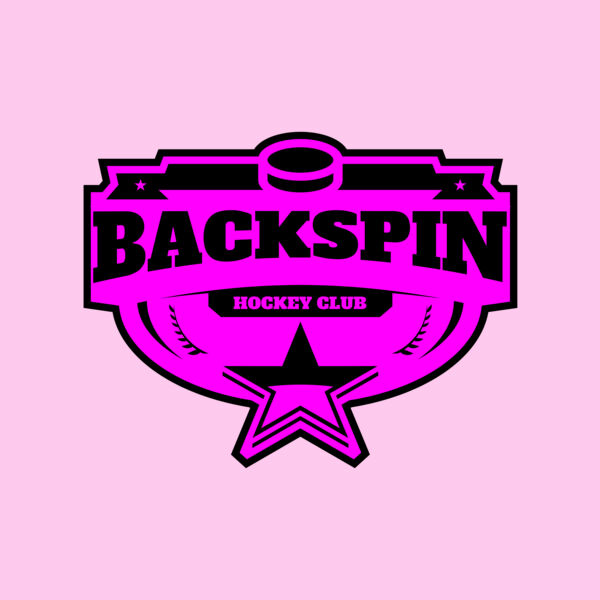 Backspin Hockey Club logo template Thumbnail