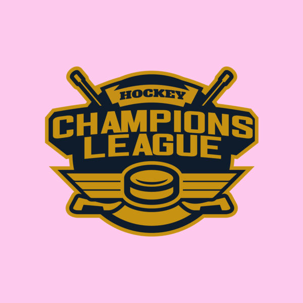 Champions League Hockey logo template Thumbnail