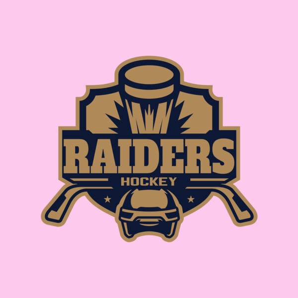 Raiders Hockey logo template Thumbnail