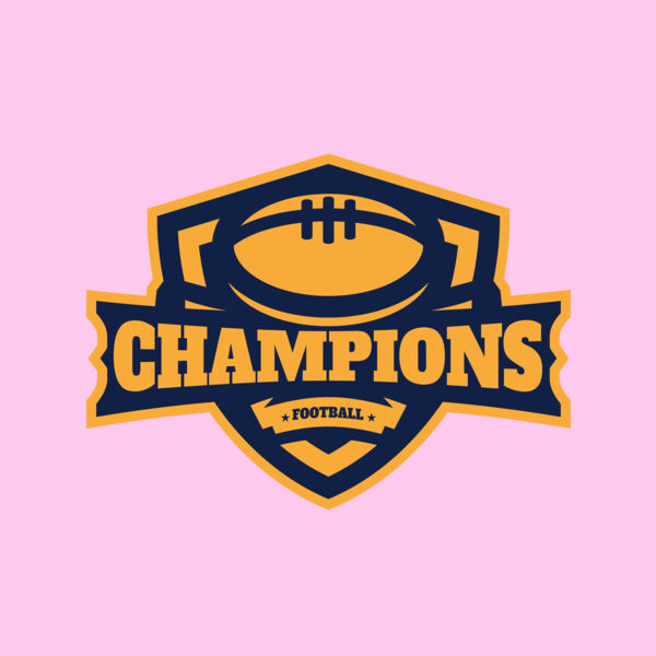 Champions Football logo template Thumbnail