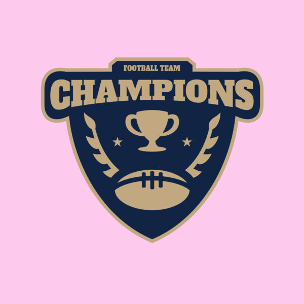 Champions Football Team logo template Thumbnail