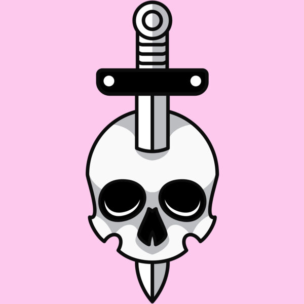 Elements Skull logo template 07 Thumbnail