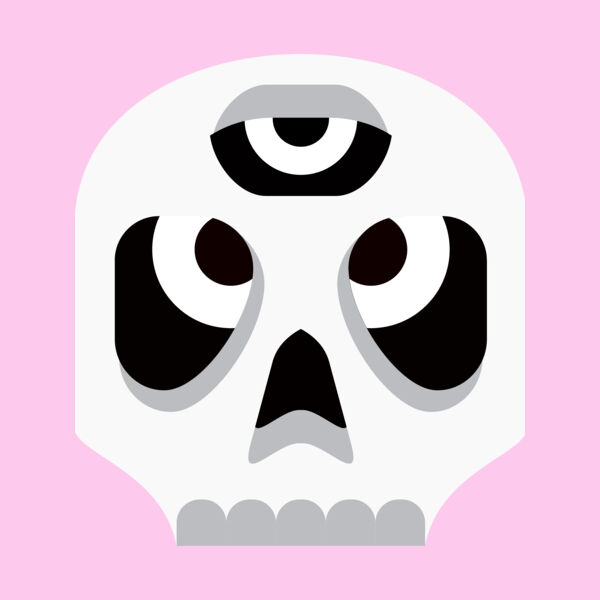 Elements Skulls logo template 18 Thumbnail