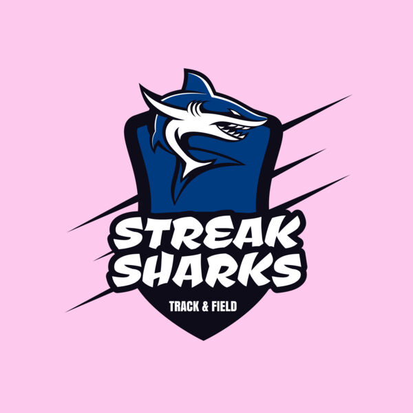 Sharks Track & Field Team Logo 01 Thumbnail