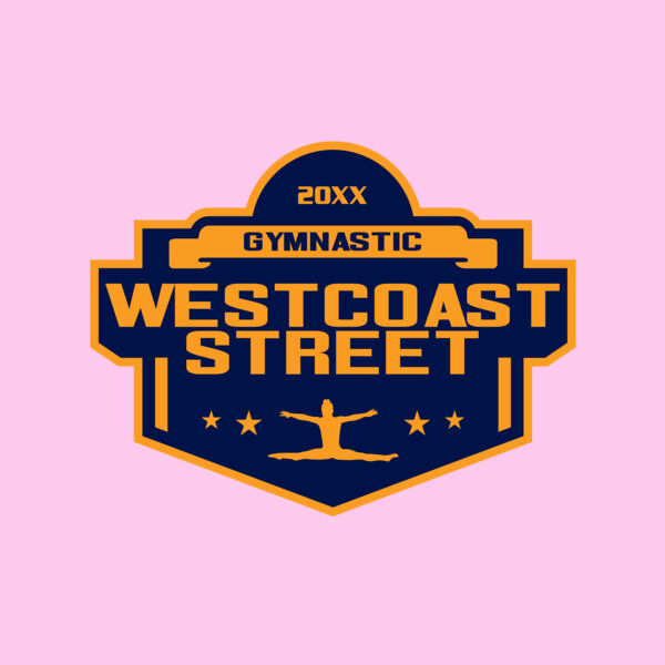West Coast Street Gymnastic logo template 02 Thumbnail