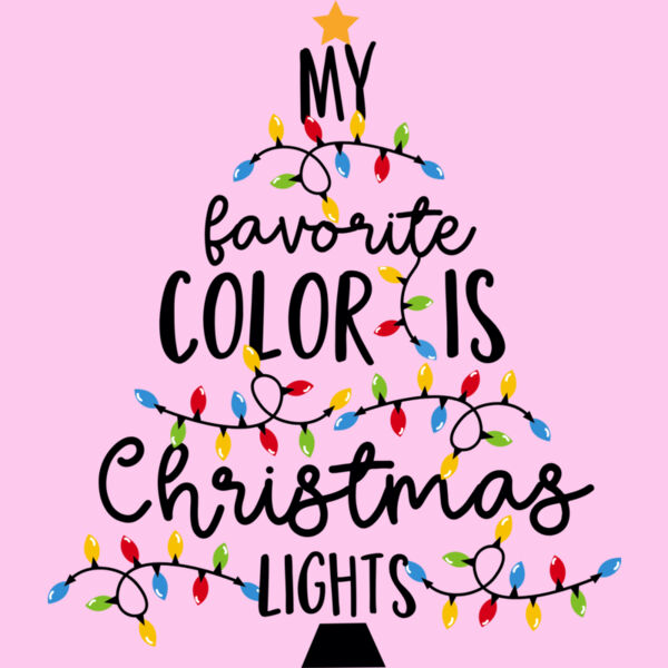 My favourite colour is christmas light Thumbnail